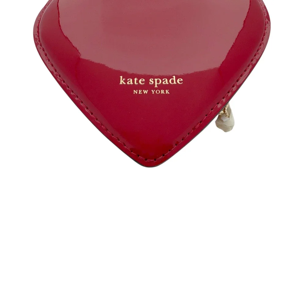 KATE SPADE New York Key to My Heart Wristlet in Cherry Rouge
